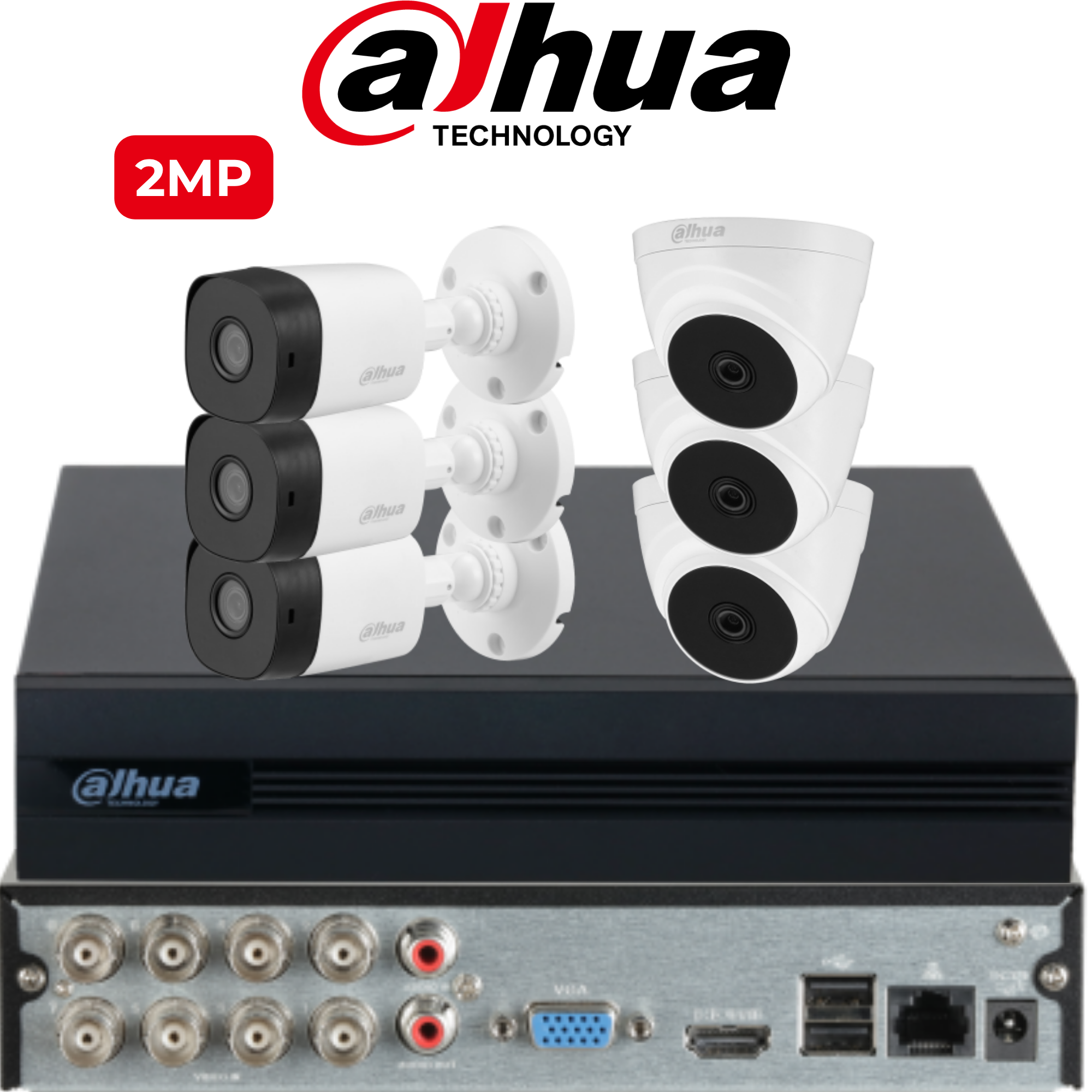 Paket Dahua 6 Kamera