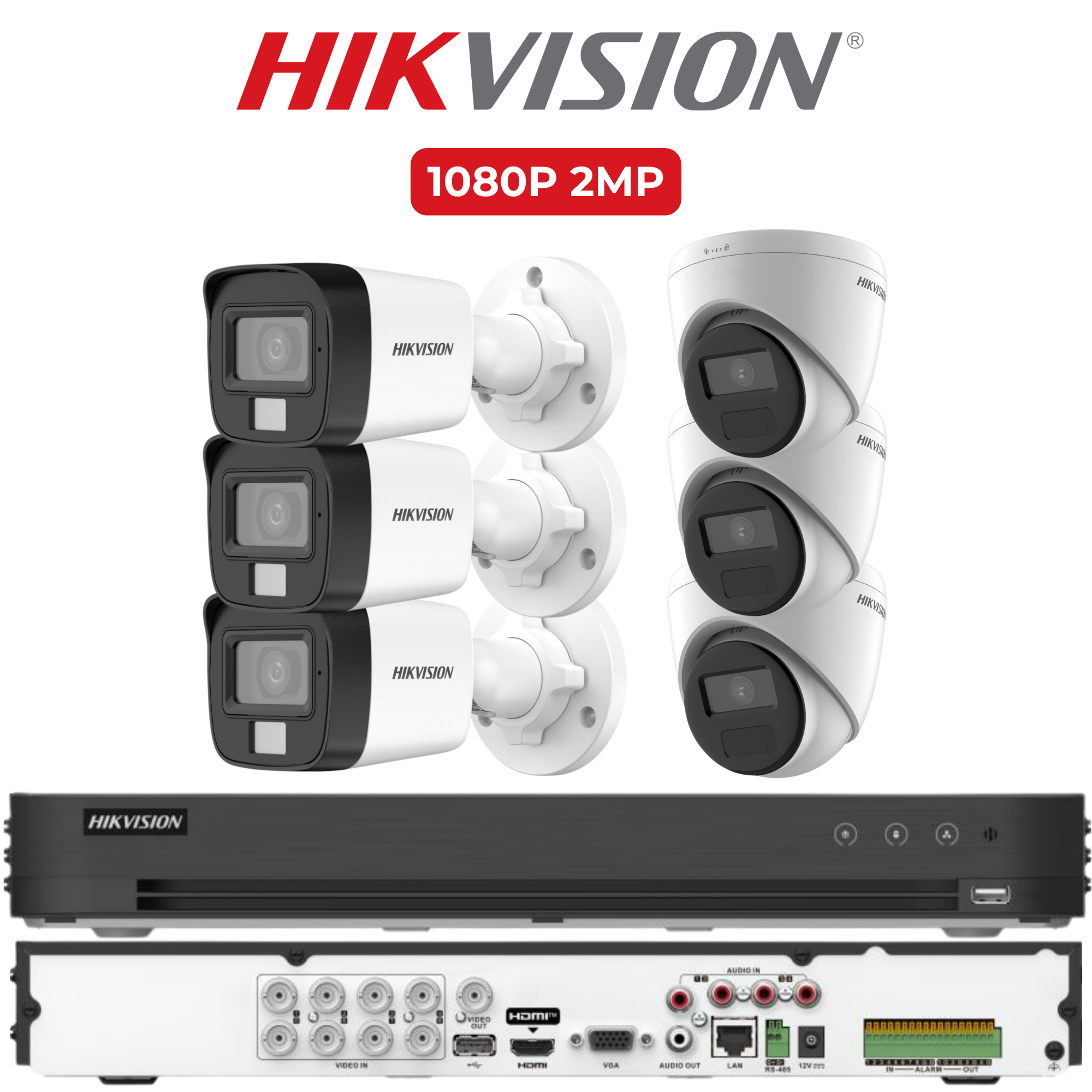 Paket Hikvision 6 Kamera