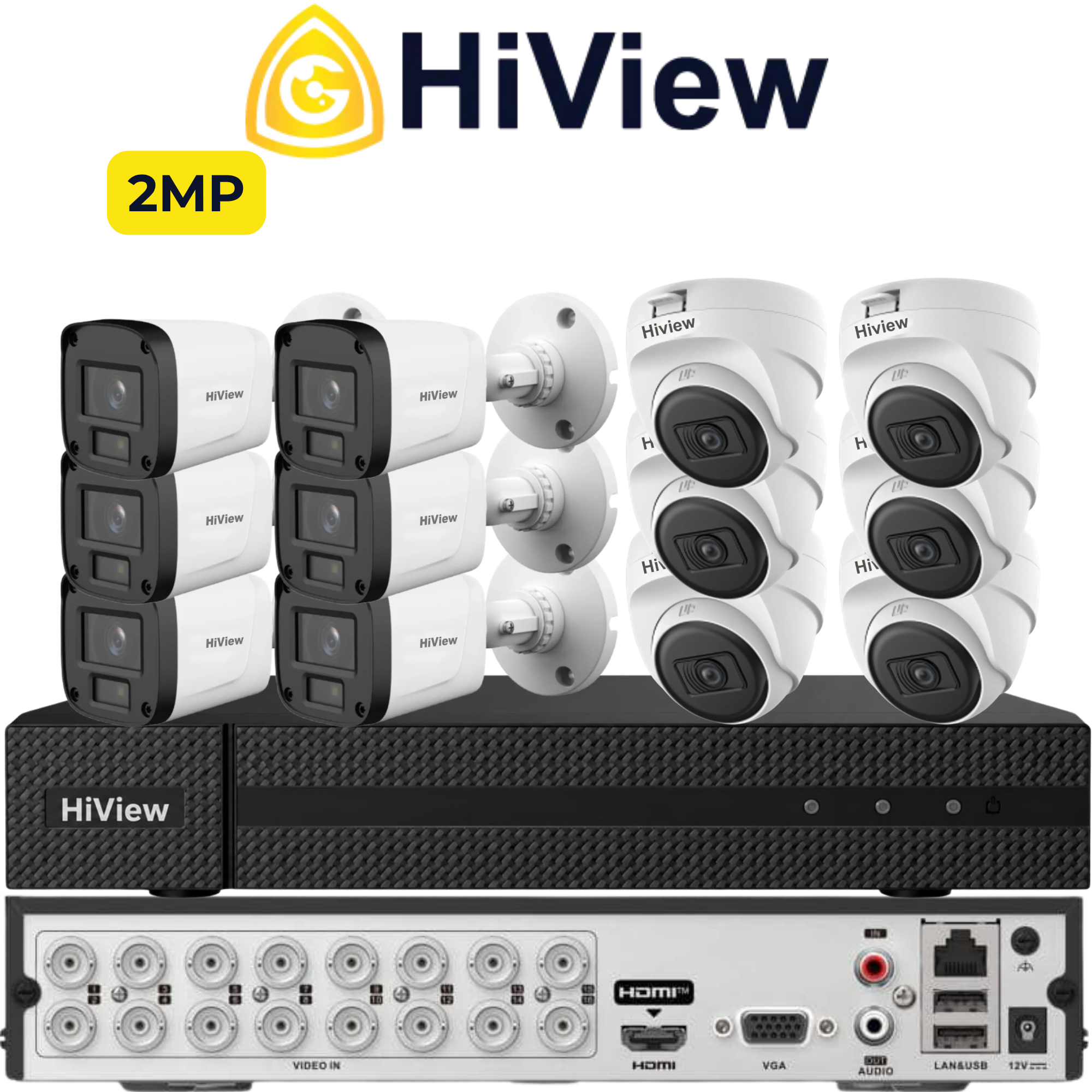 Paket Hiview 12 Kamera