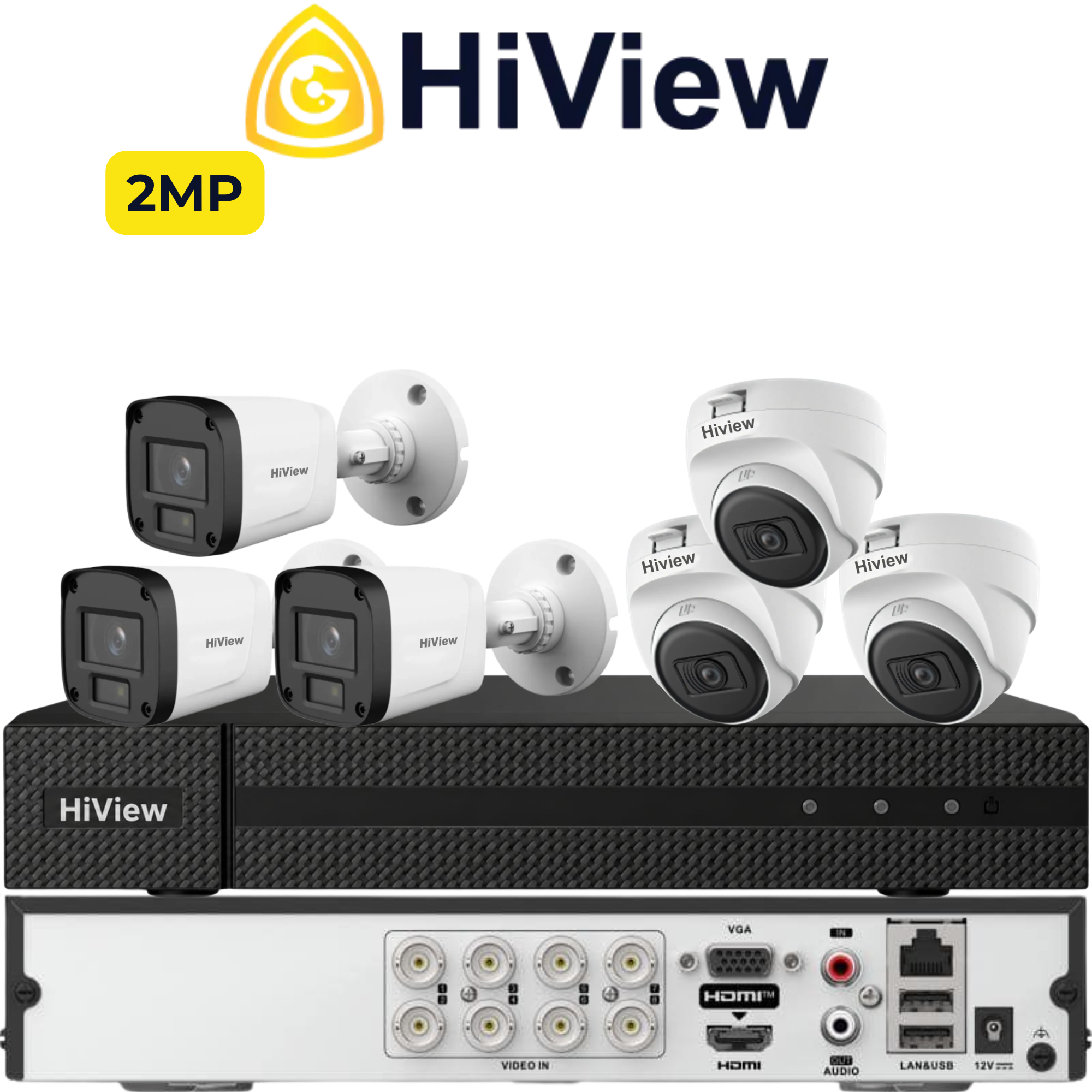Paket Hiview 6 Kamera