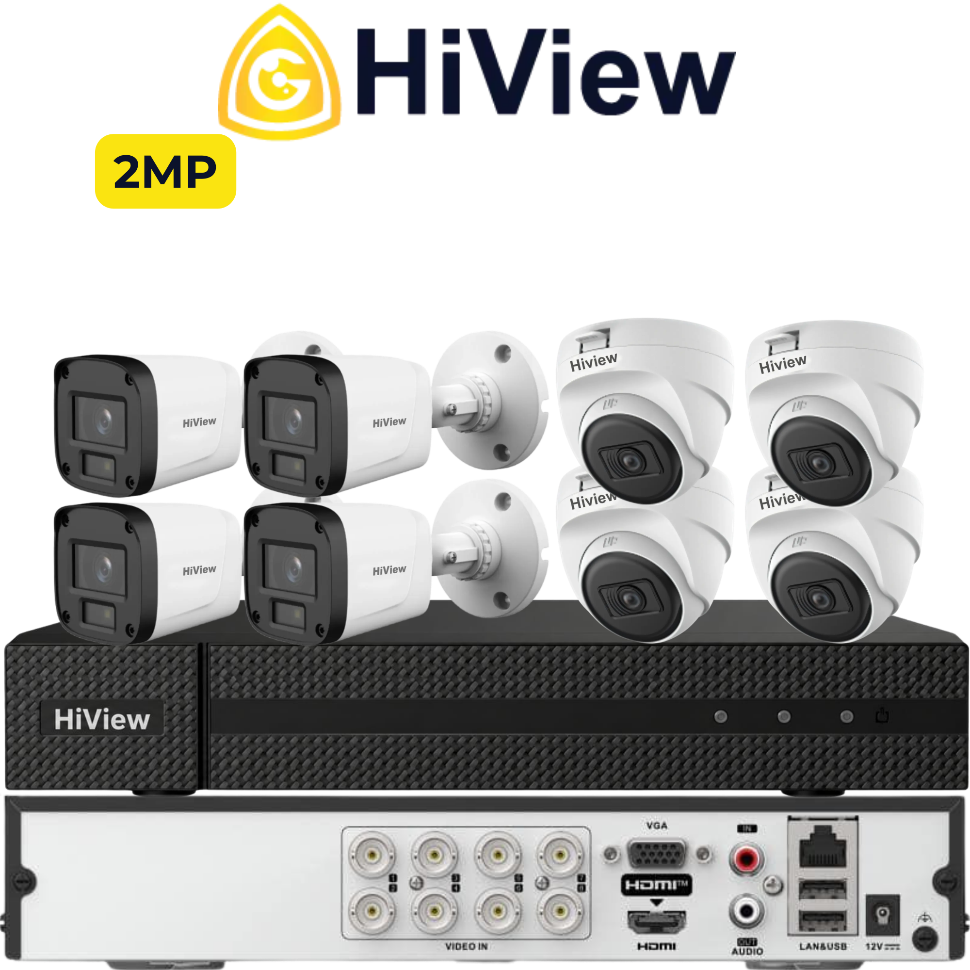 Paket Hiview 8 Kamera