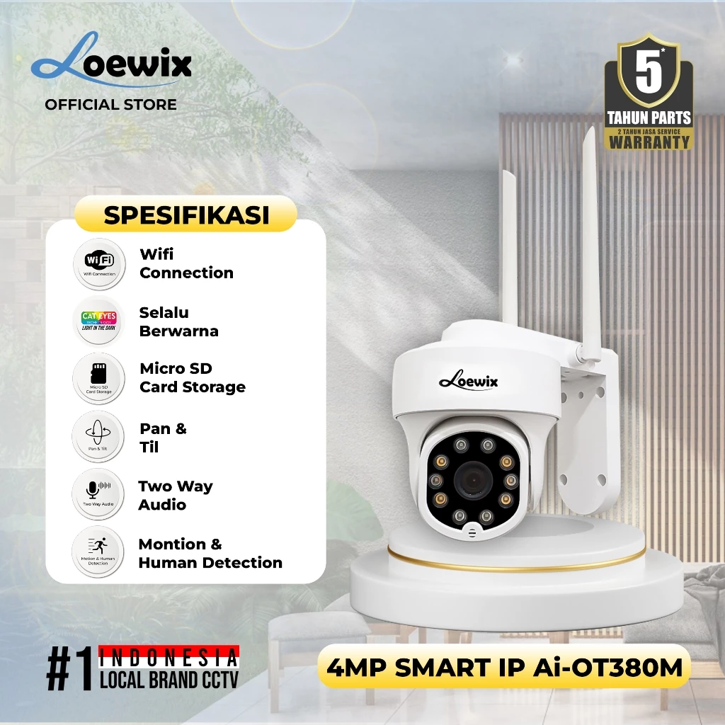 Loewix Wireless 4MP Outdoor